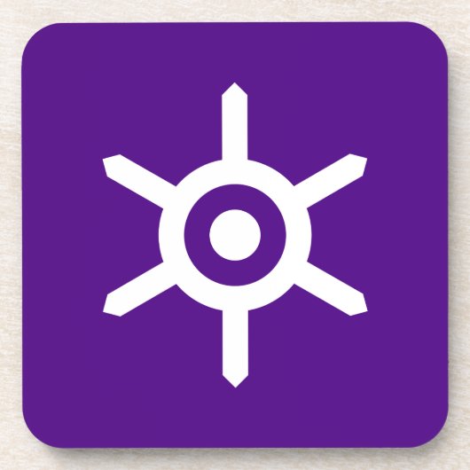 Dessous-de-verre Drapeau de la préfecture de Tokyo, Dessous de verr (Devant)