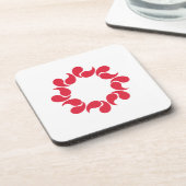 Dessous-de-verre Drapeau de la préfecture d'Osaka, Japon (Côté gauche)