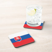 Dessous-de-verre Drapeau de la Slovaquie (Côté Droit)