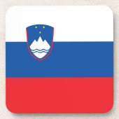 Dessous-de-verre Drapeau de la Slovénie (Devant)