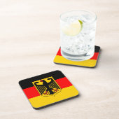 Dessous-de-verre Drapeau de l'Allemagne (Côté Droit)