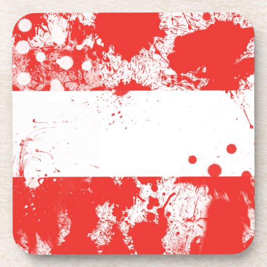Dessous-de-verre Drapeau de l'Autriche (Devant)