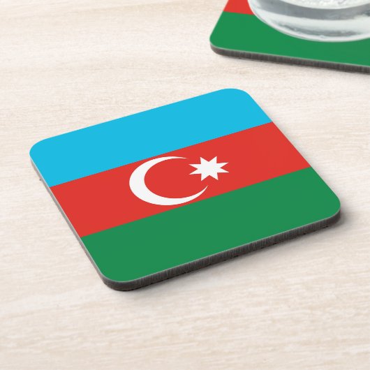 Dessous-de-verre drapeau de l'Azerbaïdjan (Côté gauche)