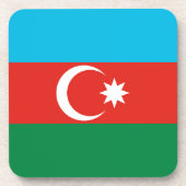 Dessous-de-verre drapeau de l'Azerbaïdjan (Devant)