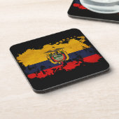 Dessous-de-verre Drapeau de l'Equateur (Côté gauche)