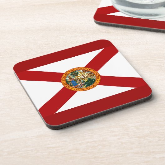 Dessous-de-verre Drapeau de l'État de Floride (Côté gauche)