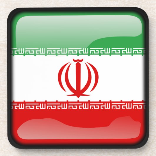 Dessous-de-verre Drapeau de l'Iran (Devant)
