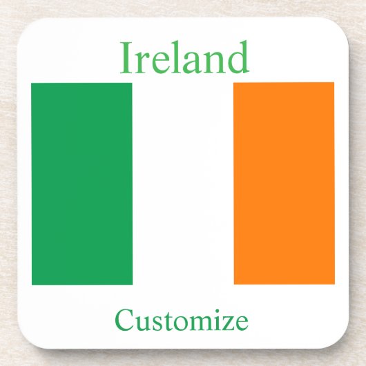 Dessous-de-verre Drapeau de l'Irlande Thunder_Cove (Devant)