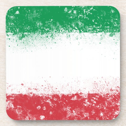 Dessous-de-verre Drapeau de l'Italie (Devant)
