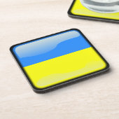 Dessous-de-verre Drapeau de l'Ukraine (Côté gauche)