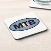 Dessous-de-verre Drapeau de l'Utah VTT (Côté gauche)