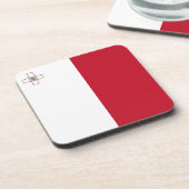 Dessous-de-verre Drapeau de Malte (Côté gauche)