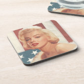 Dessous-de-verre Drapeau de Marilyn (Côté gauche)
