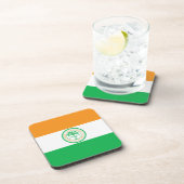 Dessous-de-verre Drapeau de Miami, Florida Beverage Coaster (Côté Droit)