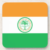Dessous-de-verre Drapeau de Miami, Florida Beverage Coaster (Devant)