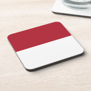 Dessous-de-verre Drapeau de Monaco
