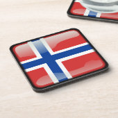 Dessous-de-verre Drapeau de Norway (Côté gauche)