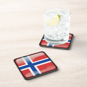 Dessous-de-verre Drapeau de Norway (Côté Droit)