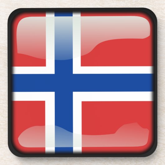 Dessous-de-verre Drapeau de Norway (Devant)