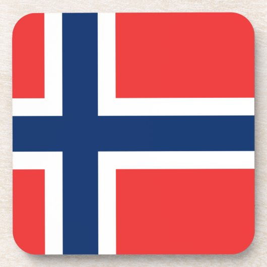 Dessous-de-verre Drapeau de Norway (Devant)