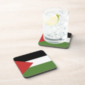 Dessous-de-verre Drapeau de Palestine (Côté Droit)