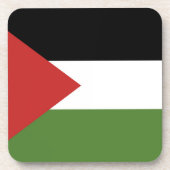 Dessous-de-verre Drapeau de Palestine (Devant)