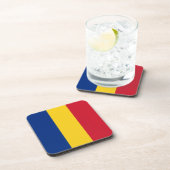 Dessous-de-verre Drapeau de Roumanie (Côté Droit)