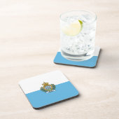 Dessous-de-verre Drapeau de Saint-Marin (Côté Droit)