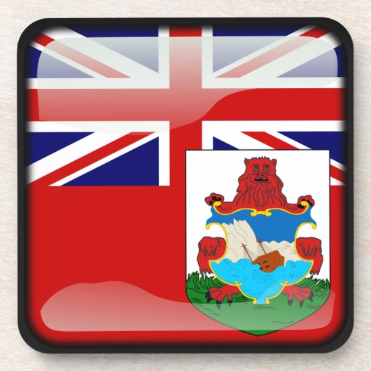 Dessous-de-verre Drapeau des Bermudes (Devant)