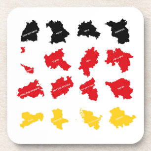 Dessous-de-verre Drapeau des États allemands