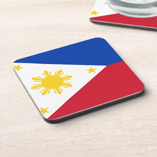 Dessous-de-verre Drapeau des Philippines (Côté gauche)