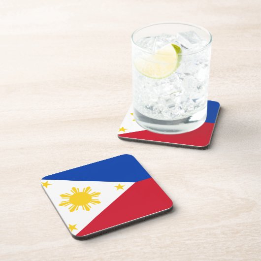 Dessous-de-verre Drapeau des Philippines (Côté Droit)