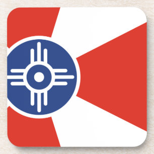 Dessous-de-verre Drapeau des TIC Wichita Kansas