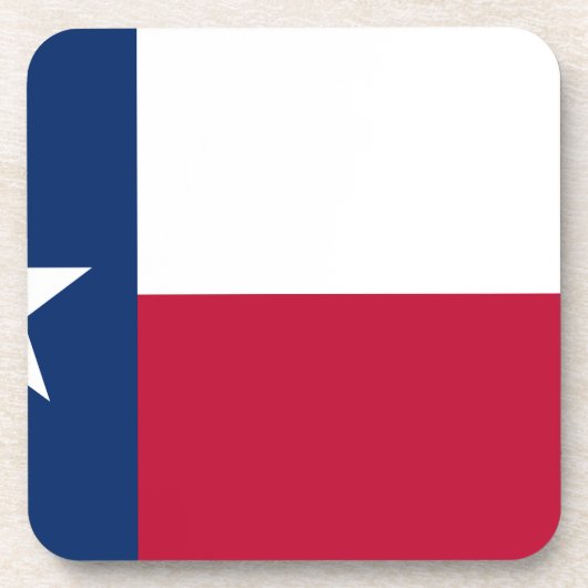 Dessous-de-verre Drapeau d'État du Texas (Devant)