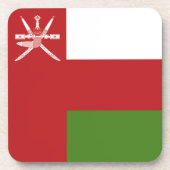 Dessous-de-verre Drapeau d'Oman (Devant)
