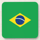 Dessous-de-verre Drapeau du Brésil (Devant)