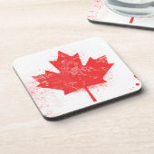 Dessous-de-verre Drapeau du Canada (Côté gauche)