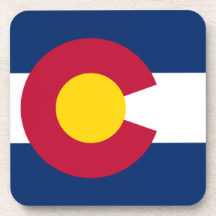 Dessous-de-verre Drapeau du Colorado, État du Centenaire, Coloradas