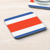 Dessous-de-verre Drapeau du Costa Rica (Côté gauche)