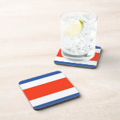 Dessous-de-verre Drapeau du Costa Rica (Côté Droit)