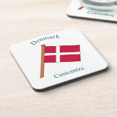 Dessous-de-verre Drapeau du Danemark Thunder_Cove (Côté gauche)