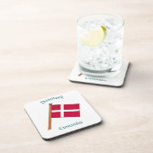 Dessous-de-verre Drapeau du Danemark Thunder_Cove (Côté Droit)