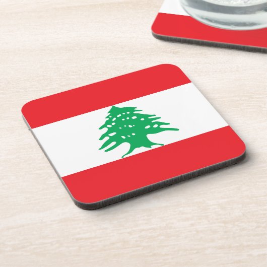 Dessous-de-verre Drapeau du Liban (Côté gauche)