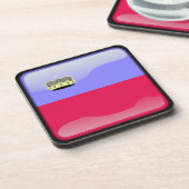 Dessous-de-verre Drapeau du Liechtenstein (Côté gauche)