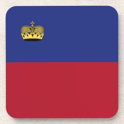 Dessous-de-verre Drapeau du Liechtenstein (Devant)