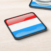 Dessous-de-verre Drapeau du Luxembourg (Côté gauche)