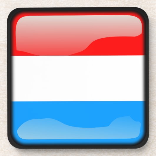 Dessous-de-verre Drapeau du Luxembourg (Devant)