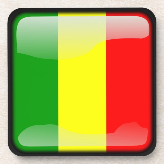 Dessous-de-verre Drapeau du Mali (Devant)