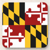 Dessous-de-verre Drapeau du Maryland (Devant)