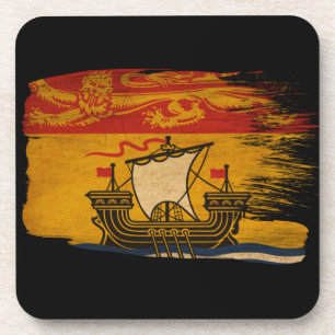 Dessous-de-verre Drapeau du Nouveau-Brunswick